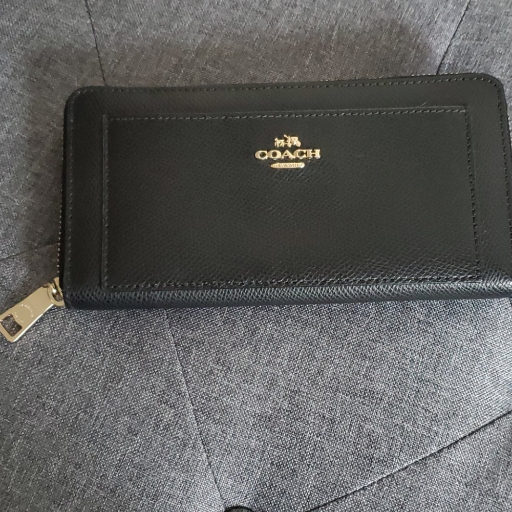Black Coach wallet